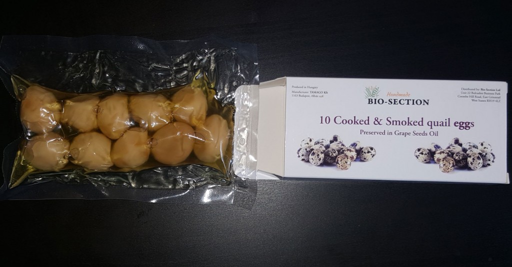 10 Smoked Quail Eggs In Grape Seeds Oil